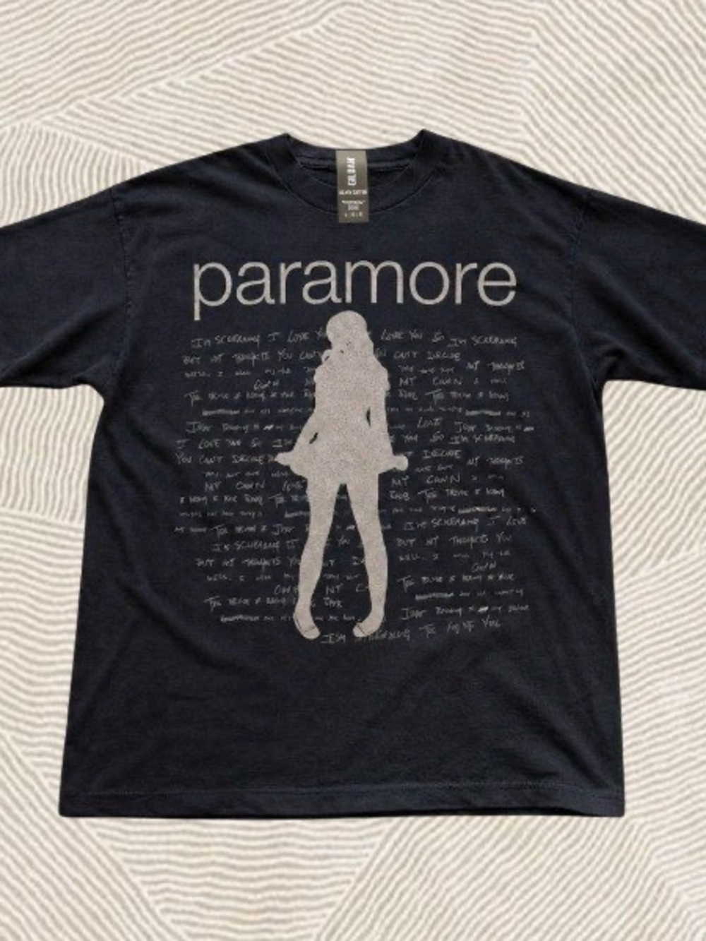 Gildan Black Paramore Graphic Band Tee